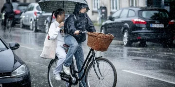 هفته پیش روی در دانمارک آب و هوای بارانی پیشبینی می شود