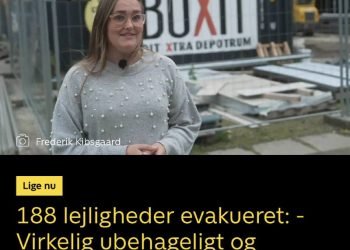 تخلیه فوری ۱۸۸ واحد مسکونی در شهر ادنسه دانمارک به‌دلیل نگرانی از ایمنی سازه‌هام…