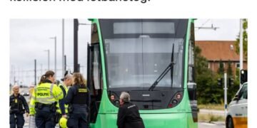 دوچرخه‌سوار ۵۹ ساله در برخورد با قطار شهری در Glostrup جان باخت