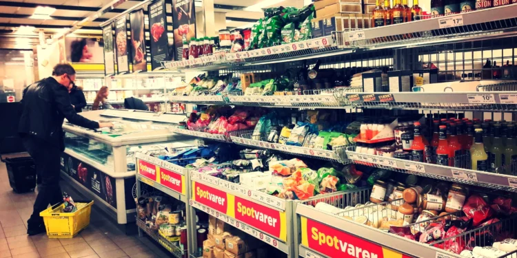 افزایش قیمت مواد غذایی در دانمارک