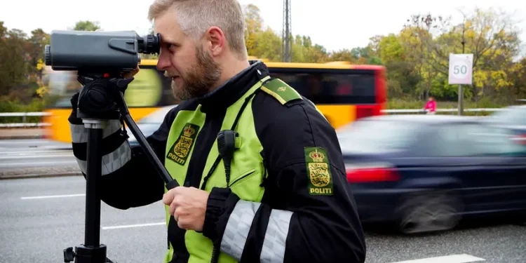 جریمه‌های سنگین سرعت در اتوبان شهر اسپیا در غرب یولند