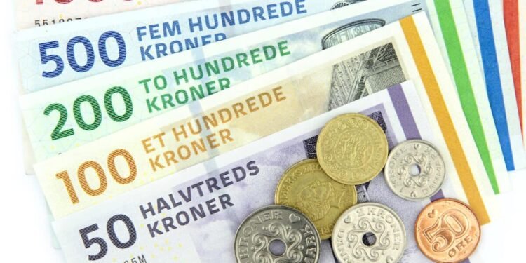 قیمت کرون دانمارک به بیش از ۱۷ هزار تومان رسید