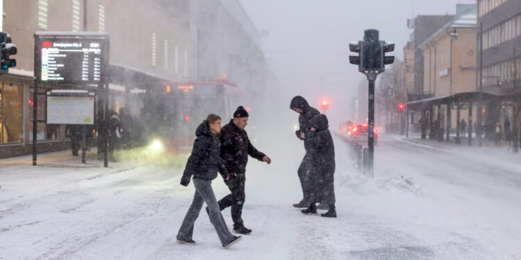 یک پدیده آب و هوایی ناگهانی ممکن است باعث زمستانی طولانی و سخت در شمال اروپا شود
