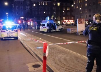 مرگ کارگر جاده در حادثه رانندگی در نزدیکی تونل Amager کپنهاگ