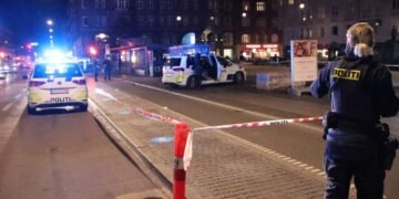 مرگ کارگر جاده در حادثه رانندگی در نزدیکی تونل Amager کپنهاگ