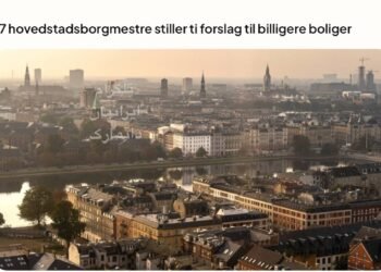 ائتلاف مسکن توسط ۱۷ شهردار در منطقه پایتخت دانمارک