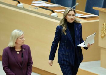 تمجیدهای متقابل بوش و اندرسون، سوسیال دموکرات ها و دموکرات های مسیحی سوئد باهم همکاری میکنند؟