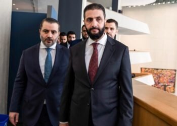 احمد الشرع رئیس جمهور سوریه از کاخ سفید بازدید و با ترامپ دیدار کرد