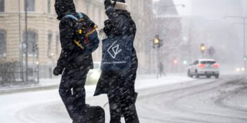 پس از یک پاییز گرم، انتظار می رود طی چند روز در سوئد برف ببارد