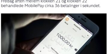 رکوردشکنی MobilePay در بلک‌فرایدی دانمارک