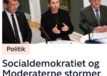 صعود دوباره حزب سوسیال‌دموکرات‌ها و میانه‌روها در دانمارکپس از ماه‌ها افت، حزب س…